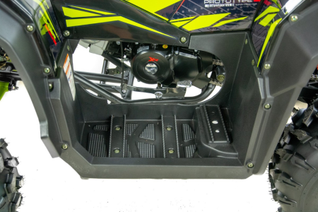 ATV XTR Pro Farmer 019 X1, 150cc, roti 8", 3+1 viteze, jante din aluminiu, gri-lime [18]
