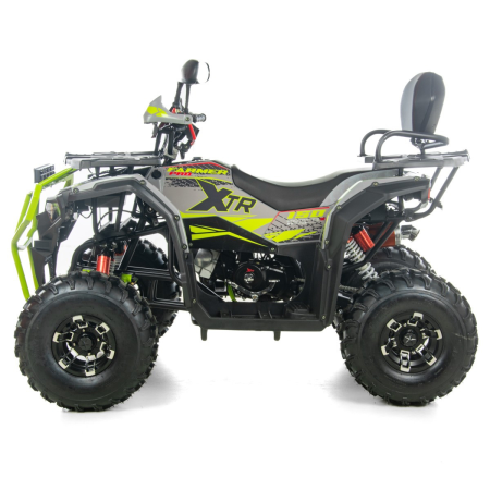 ATV XTR Pro Farmer 019 X1, 150cc, roti 8", 3+1 viteze, jante din aluminiu, gri-lime [15]