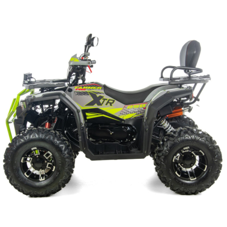 ATV XTR Pro Farmer X1 019, roti 10 inch, 250cc, 1+1 viteze, jante de aluminu, culoare gri/verde [1]