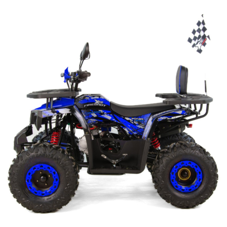 ATV XTR Pro FireShot 002, roti 8 inch, 125cc, 3+1 viteze, culoare negru/albastru [1]