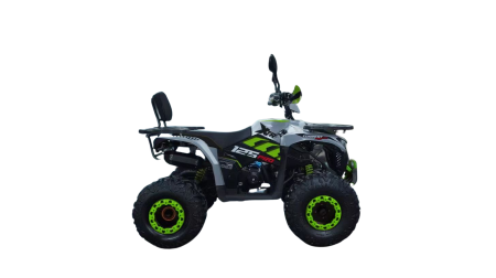 ATV XTR Pro Forest 125cc, 8 inch,  Semi-Automat 1+1, Pornire Electrica, Gri-Lime [1]