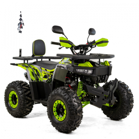 ATV XTR Pro Storm, roti 8 inch, 125cc, 1+1 viteze, culoare negru/lime [5]