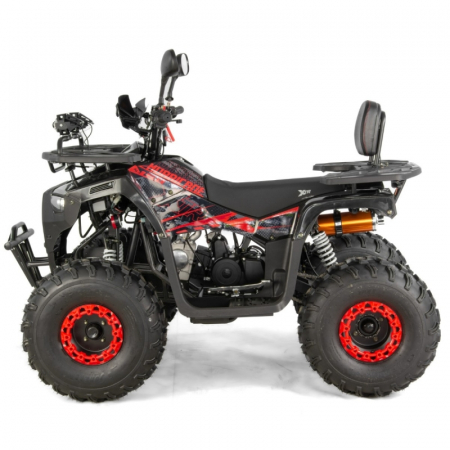 ATV XTR Pro Hurricane, roti 8 inch, 150cc, 3+1 viteze, culoare negru/rosu [1]