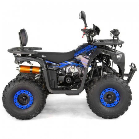 ATV XTR Pro Hurricane, roti 8 inch, 150cc, 3+1 viteze, culoare negru/albastru [4]
