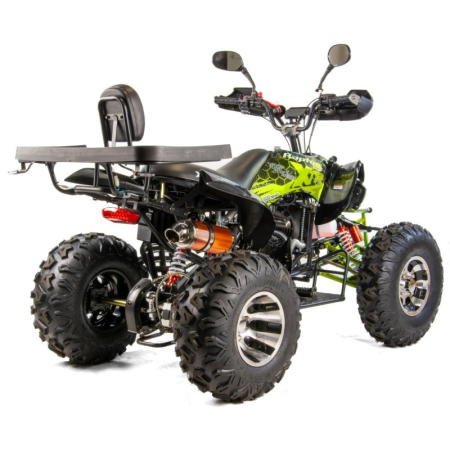 ATV XTR Pro Raptor 016, roti 8 inch,125cc, 1+1 viteze, culoare negru/lime [2]
