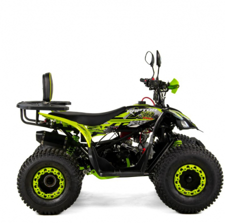 ATV XTR Pro Raptor 016, roti 8 inch,125cc, 1+1 viteze, culoare negru/lime [1]