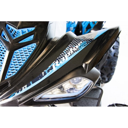 ATV XTR Pro Raptor 016, roti 8 inch,125cc, 1+1 viteze, culoare negru/lime [7]