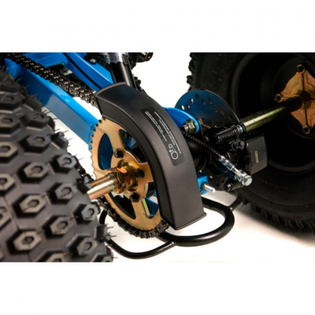 ATV XTR Pro Raptor 016, roti 8 inch, 125cc, 1+1 viteze, culoare negru/albastru [13]