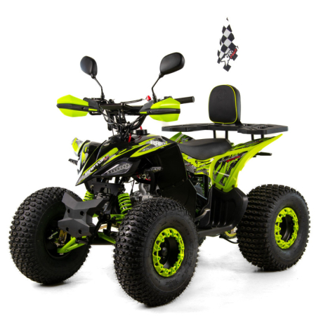 ATV XTR Pro Raptor 016, roti 8 inch, 125cc, 1+1 viteze, culoare negru/verde [5]