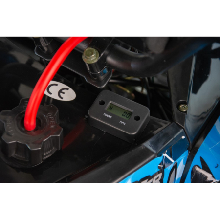 ATV XTR Pro Storm, roti 8 inch, 125cc, 1+1 viteze, culoare negru/albastru [18]