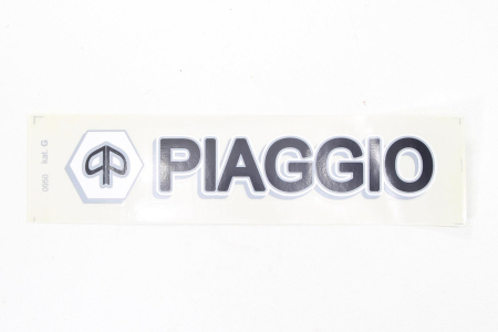 Abtibilde / Stickere - Autocolant Piaggio, culoare negru