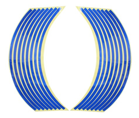 Autocolant reflectorizant albastru OXF-43621
