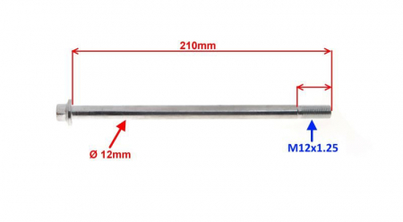Ax spate cross diametru 12mm [2]