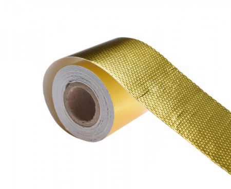 Banda termoizolanta teava evacuare 5 metri, culoare auriu [1]