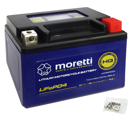 Electrica & Lumini - Baterie moto/atv Lithium ion MFPX4L Moretti