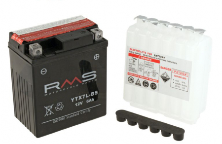 Electrica & Lumini - Baterie moto + electrolit 12V12Ah YT12B-BS