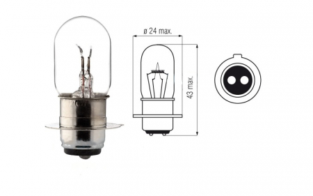Bec far 12V 25/25W PX15d [1]