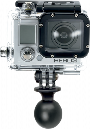 Suporti telefon & Audio - Bila Ram Mounts cu baza pentru fixare camera GoPro Hero Series