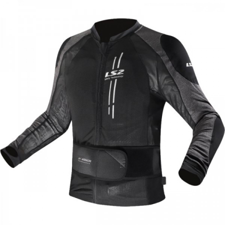 Protectii Corp - Bluza LS2 X-Armor Man, culoare negru/argintiu, marime XL-XXL