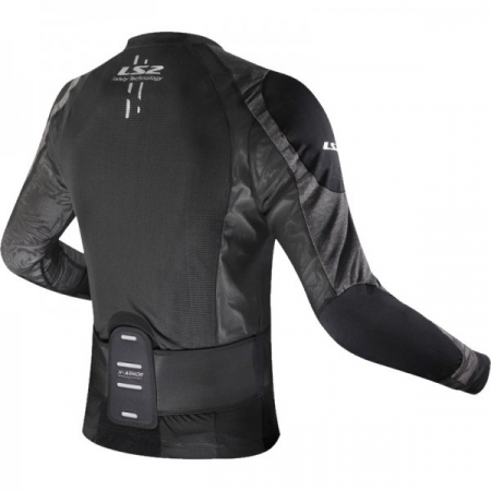 Bluza LS2 X-Armor Man, culoare negru/argintiu, marime XL-XXL [1]