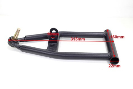 Produse Noi - Brat suspensie inferior atv 125,cu pivot conic,negru
