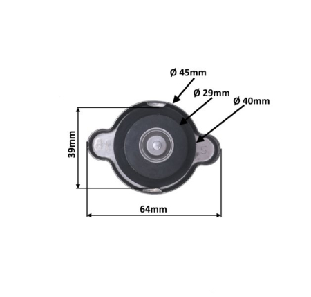 Buson radiator 1,6 bar pentru YAMAHA RAPTOR 660 2001-2005 [1]