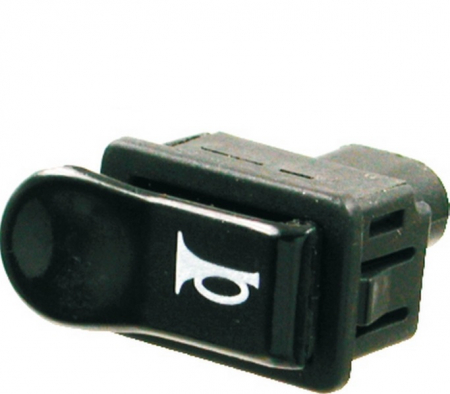Electrica & Lumini - Buton claxon negru Piaggio NRG/Gilera