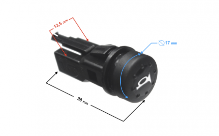Buton claxon Primo scuter [1]