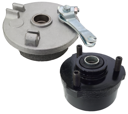 Butuc roata fata dreapta ATV 110/125, 3 prezoane [2]