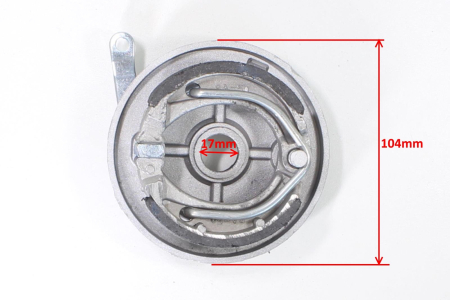 Capac butuc roata fata ATV 110, 125, stanga [1]