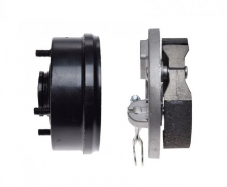 Butuc + saboti roata fata atv 110, partea dreapta, 4 prezoane [2]