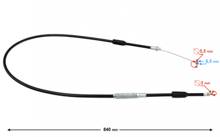Cablu acceleratie ATV 110 [2]