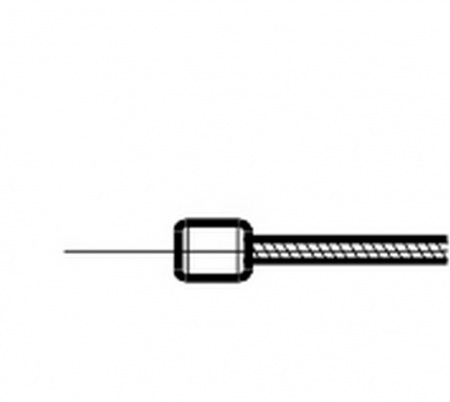 Suspensie Cadru - Cablu acceleratie ciclomotor 130cm (punga 50 buc-pret/1buc)