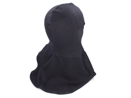Cagula bumbac, cu protectie gat, culoare negru [2]