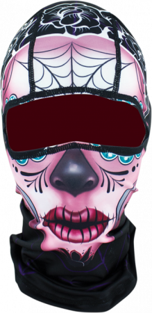 Protectii Corp - Cagula Snow/Ski Zanheadgear Polyester Sugar Skull