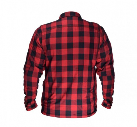Camasa moto cu protectii Leoshi, marime XL, culoare rosu [1]