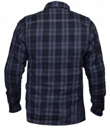 Camasa moto cu protectii Leoshi, marime S, culoare bleumarin [1]