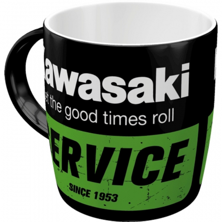 Cadou personalizat - Cana KAWASAKI SERVICE 43085, 340ml
