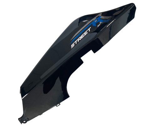 Carene - Capac spate Street-R 125, culoare negru/albastru