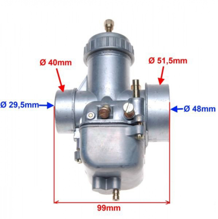 Carburator MZ250 CN 30N2, diametrul clapetei 35.8mm [4]