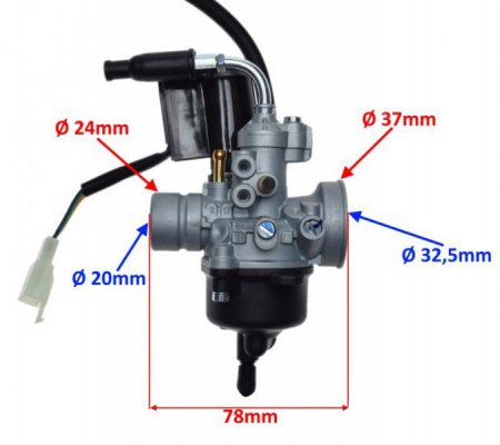 Carburator Neos Jog, Jog.r, Jog.rr, Aerox, 2T [1]
