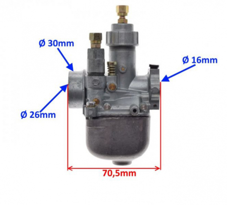 Carburator Simson S51 16N3-4 CN [1]