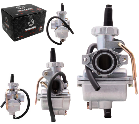 Carburator Moretti Street PZ20, 80cc 4T, piston 17 mm, soc la maneta [2]