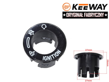 Electrica & Lumini - Carcasa originala contact aprindere Keeway Hurricane 50, 2T