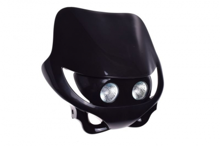 Carena cu far, Enduro, culoare negru [1]
