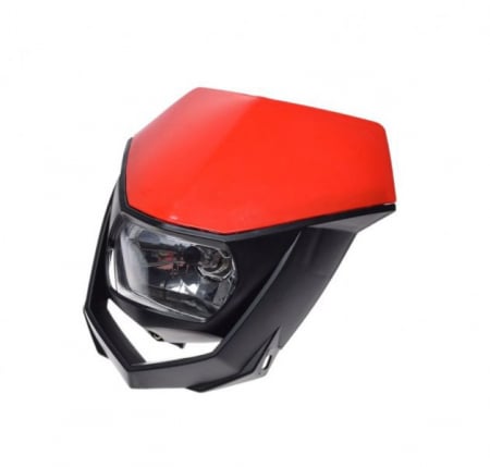 Carena + far - Carena + far, Enduro, culoare rosu