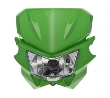 Carena, far si prinderi moto, universala, culoare verde [1]