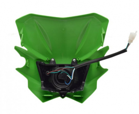 Carena, far si prinderi moto, universala, culoare verde [2]