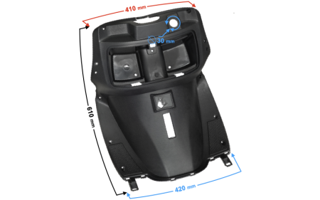 Carenă protecție picioare pentru scuter Falcon 50 / Falcon 125 2 E5 [1]