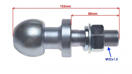 Carlig remorcare ATV SHINERAY XY250ST-4B [1]